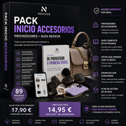 Pack Inicio Accesorios — Proveedores + Guía NEXSOR