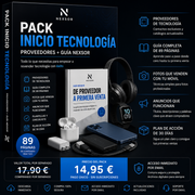 Pack Inicio Tecnología — Proveedores + Guía NEXSOR